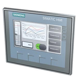 Panel HMI SIEMENS 6AV2123-2DB03-0AX0 · SIMATIC Ktp400 basic, basic panel, mando por Teclas/Tactil, pantalla