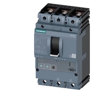 Imagen referencial de la serie: Interruptor de caja moldeada SIEMENS 3VA2010-5HL32-0AA0 · 3P regulable 40 - 100A icc = 150 - 1200 icu = 85kA 220V