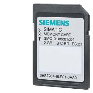 Imagen referencial de la serie: Módulo PLC SIEMENS 6ES7954-8LL03-0AA0 · SIMATIC S7, memory card para S7-1x00 cpu, 3, 3V fflash, 256 mbytes