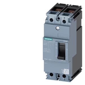 Imagen referencial de la serie: Interruptor de caja moldeada SIEMENS 3VM1132-3ED22-0AA0 · 2P fijo 32A icc = 320 icu = 25kA 415VAC