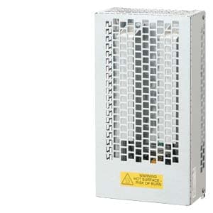 Imagen referencial de la serie: Resistencia de freno SIEMENS 6SL3201-0BE23-8AA0 · SINAMICS R=30Ohm P_Perm=925W P_Max=18500W/12S/5% ed