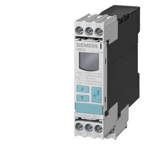 Imagen referencial de la serie: Relé de vigilancia analógico secuencia SIEMENS 3UG4615-1CR20 · perdida Y asimetria de fases 3x190…