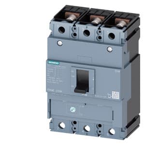 Imagen referencial de la serie: Interruptor de caja moldeada SIEMENS 3VM1220-4EE32-0AA0 · 3P regulable 140 - 200A icc = 2000 icu = 55kA 220VAC