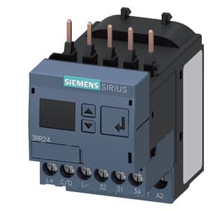 Relé de vigilancia para contactor tamaño SIEMENS 3RR2441-1AA40 · S00 ajuste digital con I/O link 1.6-16A