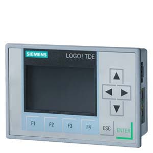 Logo! tde textdisplay SIEMENS 6ED1055-4MH08-0BA1 · 6 lineas, 3 colores de fondo 2 puertos ETHERNET