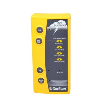 Detector de tormenta SKYSCAN P5-3 · 0-64km 4 rangos