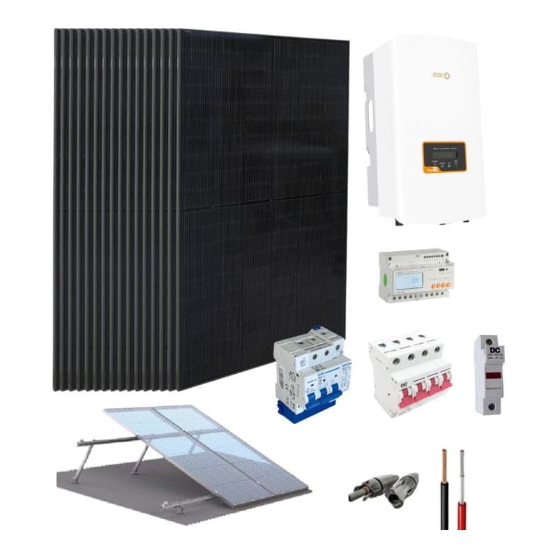 Kit energía solar interconectado con la red SOLIS · 10kW trifásico 220V 57.60kWh/día (SOLIS-KIT-RED-10KW-220V-57.60KWH/DIA)
