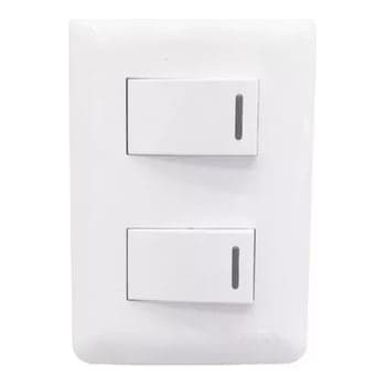Interruptor doble separados STECK 859310 · 10A lyra
