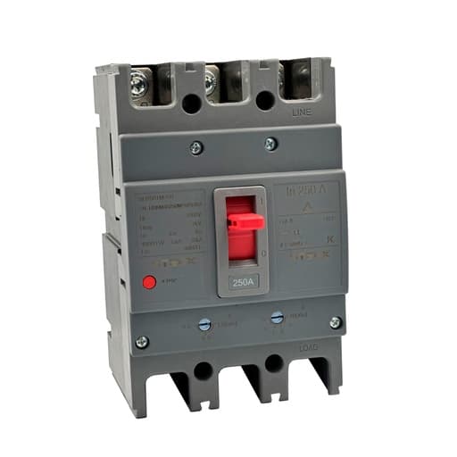 Interruptor de caja moldeada STECK SD250TM250 · 3P regulable 200-250A 35kA 415VAC F.250 doble regulación