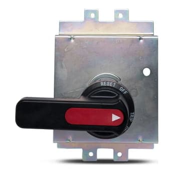Imagen referencial de la serie: Palanca de accionamiento rotativo frame STECK SDJP1600 · 1600 con prolongacion (MCCB Fijos)