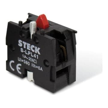 Bloque de contacto NC para slm STECK SLPL41