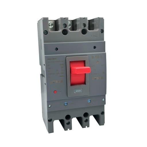 Interruptor de caja moldeada STECK SD400TM400 · 3P regulable 320-400A 50kA 415VAC F.400 doble regulación