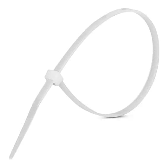 Cintillo de nylon STECK CAB25036BR · 250x3.6mm 3-65mm blanco