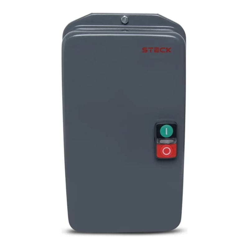 Imagen referencial de la serie: Arrancador directo STECK CHP95T25M65 · 25HP 230V regulable 48-65A - Sk165A11M metálico