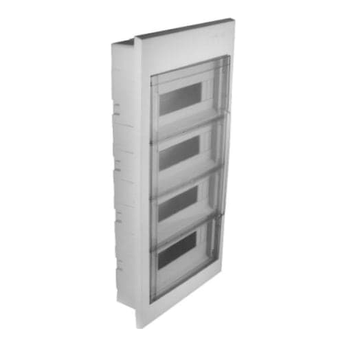 Tablero empotrable libre halógeno STECK SCE48PTB · 48P IP40 702X 310X 102mm B/Tierra Sbtn7