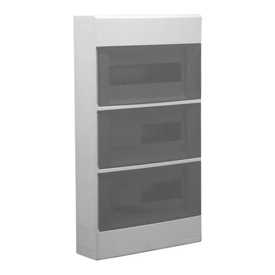 Tablero adosable libre halógeno STECK SCS48PTB · 48P IP40 702X 310X 104mm B/Tierra Sbtn7