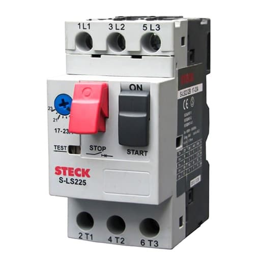 Guardamotor STECK SLS2252A · 3P regulable 13-18A 15kA 400/415V