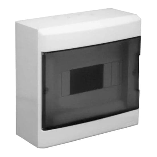 Tablero adosable libre halógeno STECK SCV8PTB · 8P IP40 210X 208X 96mm B/Tierra Sbtn8A