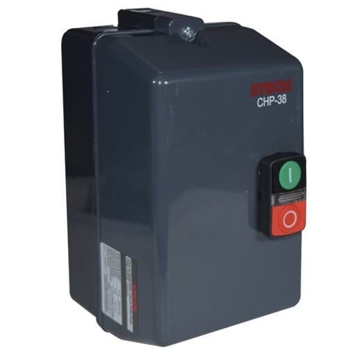 Imagen referencial de la serie: Caja vacia para arrancador STECK CHP95BOX · Chp95 230V Sk1(40 - 95A) metálico