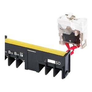 Imagen referencial de la serie: Contacto de alarma con term lado izquierdo frame STECK SCAL250 · 250 MCCB regulable