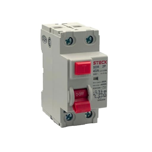 Interruptor diferencial STECK SDR24030 · 2P 40A 230VAC 30mA tipo AC