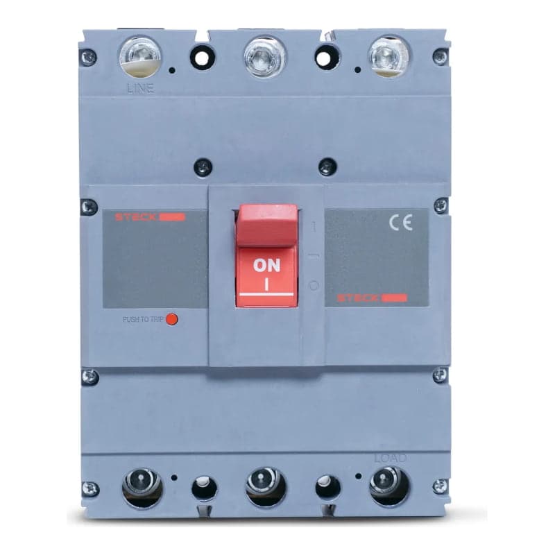 Interruptor de caja moldeada STECK SDJH700 · 3P fijo 700A 85kA 220VAC frame 800