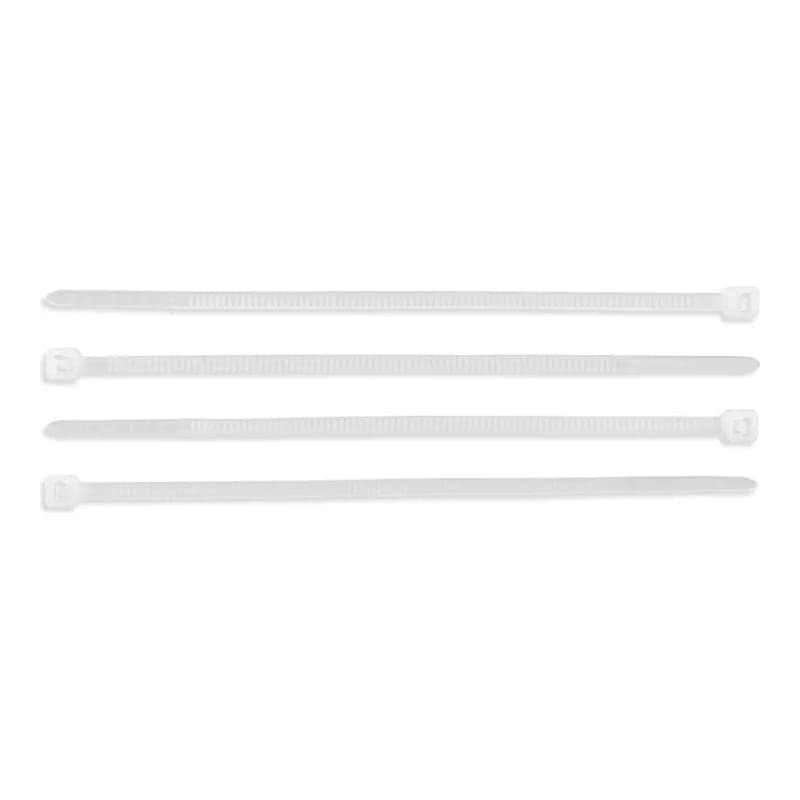 Cintillo de nylon STECK CAB10025BR · 100x2.5mm 2-22mm blanco