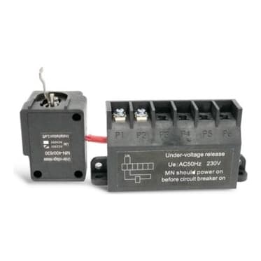 Bobina de mínima tensión STECK SBM160230 · 230VAC (Frame 160) derecha MCCB regulable 3P - 4P