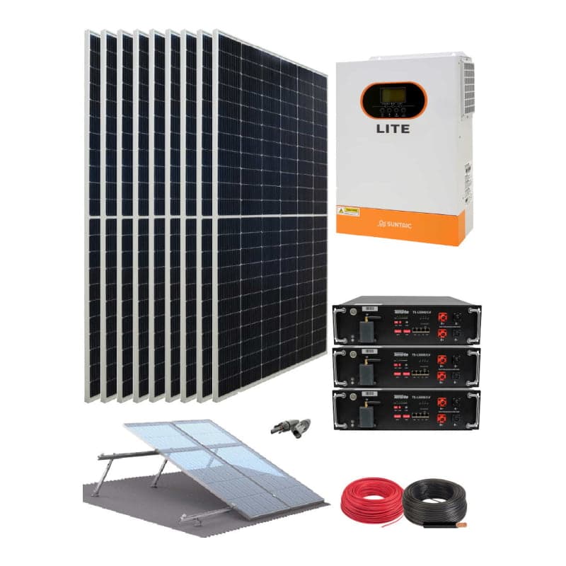 Kit solar SUNTAIC Lite · 5500W 48V 23085Wh/día (SUNTAIC-KIT-AISLADO-LITE-5500W-48V-23085WH/DIA)