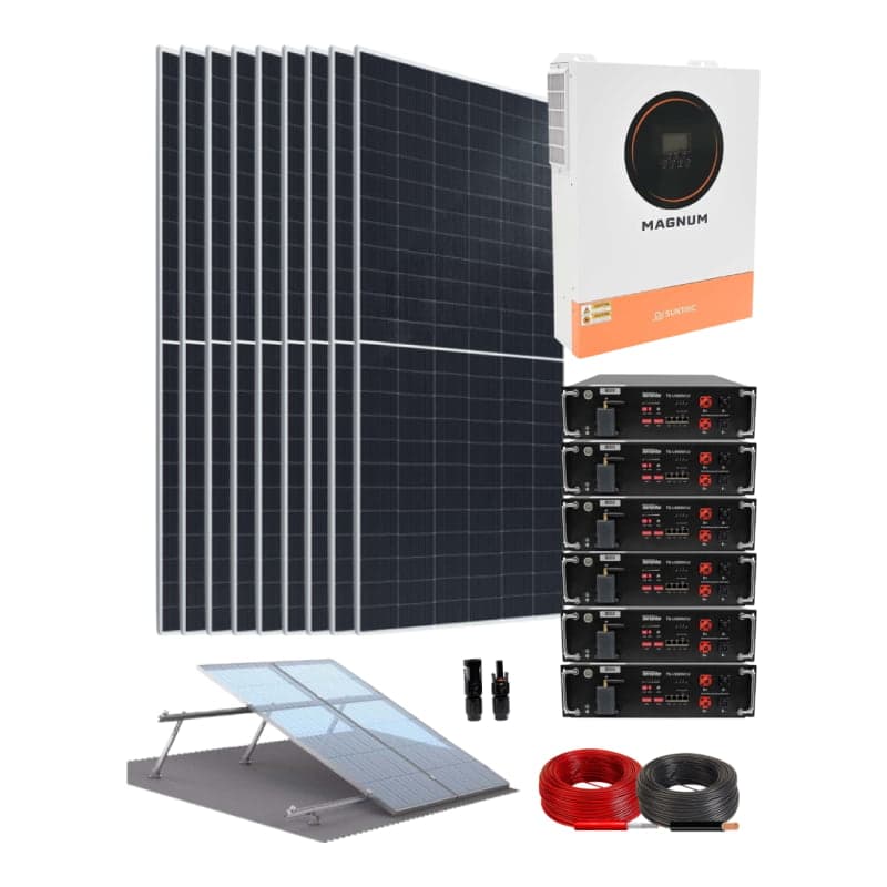 Kit aislado de playa SUNTAIC Magnum · 11kW 49815Wh/día (SUNTAIC-KIT-AISLADO-MAGNUM-11KW-49815WH/DIA)