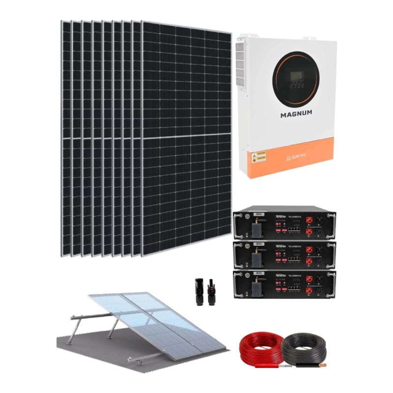 Kit sistema fotovoltaico SUNTAIC Magnum · 11kW 25650Wh/día (SUNTAIC-KIT-AISLADO-MAGNUM-11KW-25650WH/DIA)