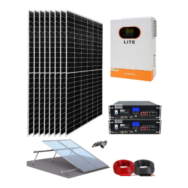 Kit solar para instalar en casa aislado SUNTAIC Lite · 5500W 48V 21960Wh/día (SUNTAIC-KIT-AISLADO-LITE-5500W-48V-21960WH/DIA)