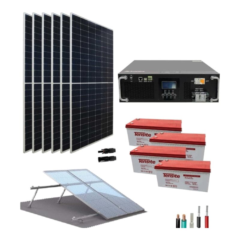 Kit solar aislado SUNTAIC Hero · 5.5kW 48V 15kWh/día (SUNTAIC-KIT-SOLAR-AISL-HERO-5.5KW-48V-15KWH/DIA)