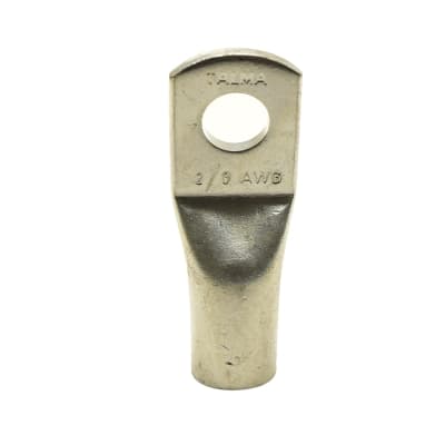 Imagen referencial de la serie: Terminal a compresión con barril estándar TALMA · CU/ES.2/0 AWG 1h 1/2" 150A (TALMA-TERMINAL-COMPRESION-150A-2/0AWG-1H-1/2)