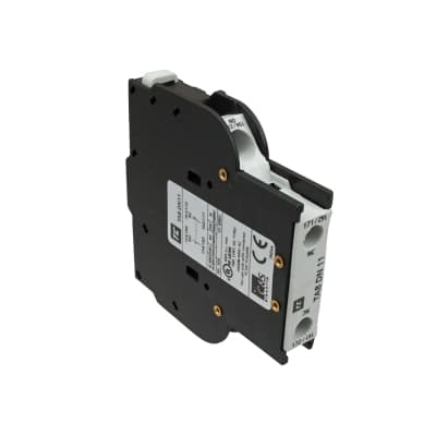 Bloque de contacto auxiliar lateral TC TA8-DN11 · 1NA+1NC para contactor