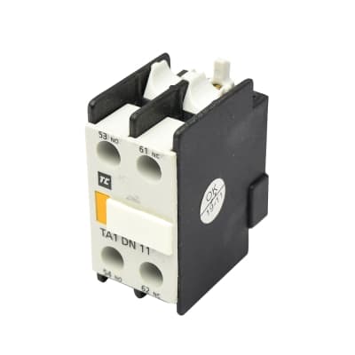 Bloque de contacto auxiliar frontal TC TA1-DN11 · 1NA+1NC para contactor
