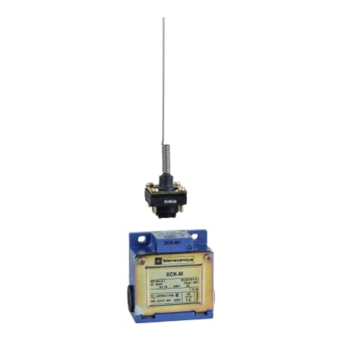 Interruptor fin carrera metal varilla flexible TELEMECANIQUE XCKM106 · 1NA+1NC osisense