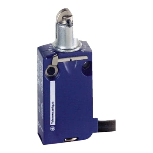 Interruptor fin carrera metal pulsador con rold TELEMECANIQUE XCMD2102L1 · 1NA+1NC osisense