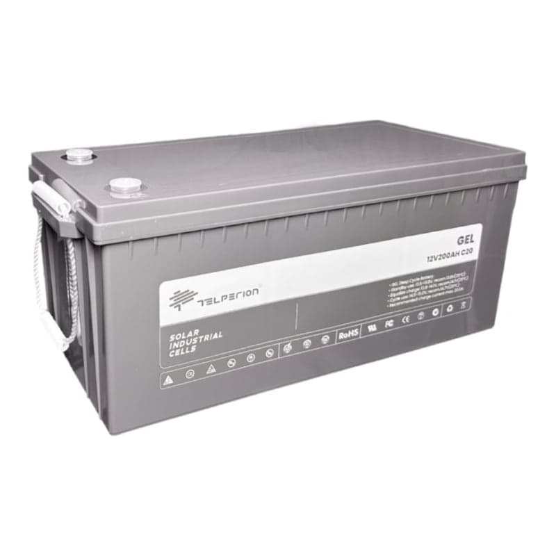 Batería GEL TELPERION C20 · 12V 200Ah (TELPERION-BATERIA-GEL-C20-12V-200AH)