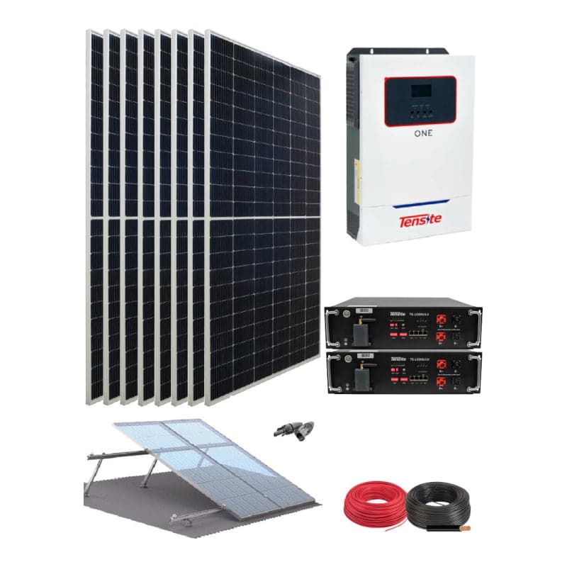 Kit solar TENSITE One · 5500W 48V 20520Wh/día (TENSITE-KIT-SOLAR-ONE-5500W-48V-20520WH/DIA)