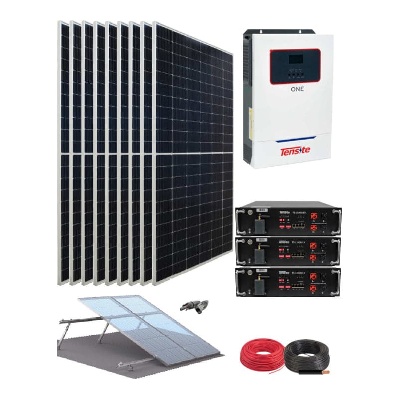 Kit solar TENSITE One · 5500W 48V 23085Wh/día (TENSITE-KIT-AISLADO-ONE-5500W-48V-23085WH/DIA)