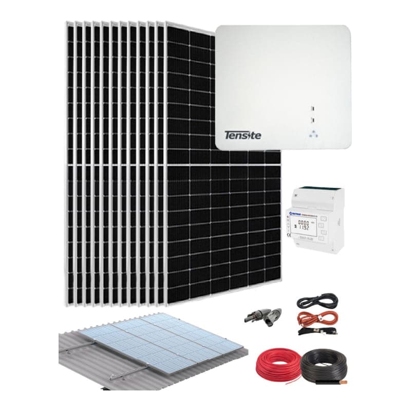 Kit de red trifásico TENSITE · 6kW 33kWh/día (TENSITE-KIT-RED-TRIF-6KW-33KWH/DIA)