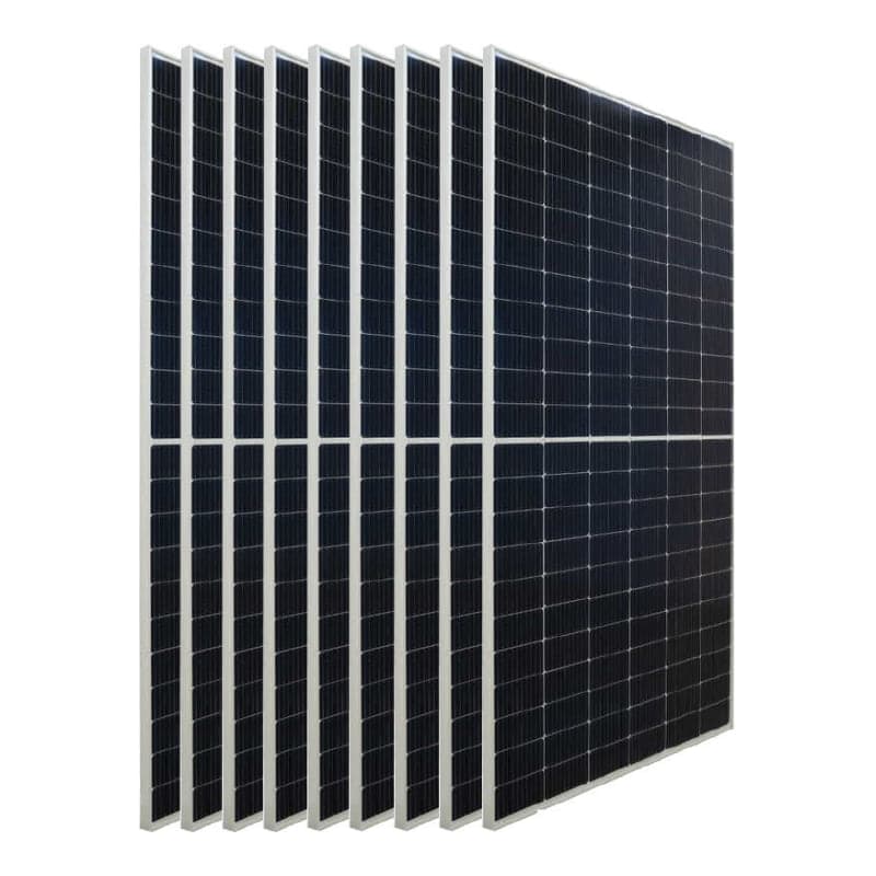 Paneles solares monocristalino TENSITE N-Type · 610W (pack x9) (TENSITE-PANEL-N-TYPE-610W-PACK9)