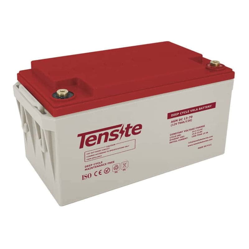 Batería AGM TENSITE · 12V 70Ah (TENSITE-BATERIA-AGM-12V-70AH)