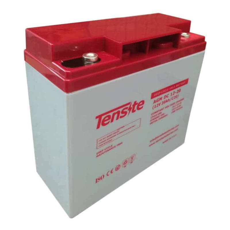 Batería AGM TENSITE · 12V 20Ah (TENSITE-BATERIA-AGM-12V-20AH)