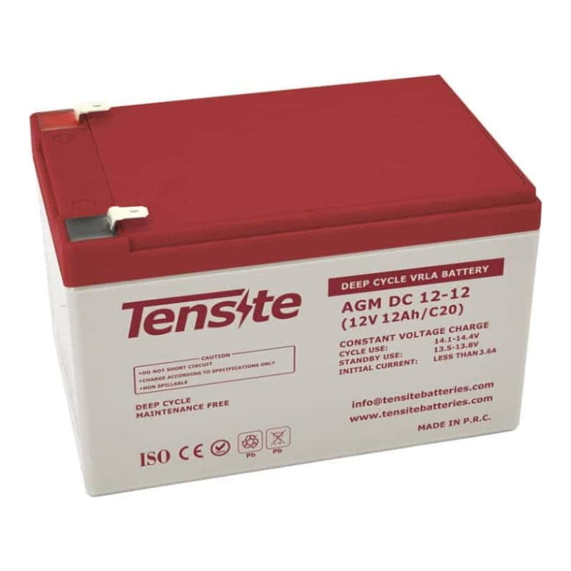 Batería AGM TENSITE · 12V 12Ah (TENSITE-BATERIA-AGM-12V-12AH)