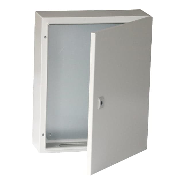 Tablero metálico para adosar TIBOX ST4 515 · 500x400x150mm con PB IP66 RAL7035 (ST4-515)