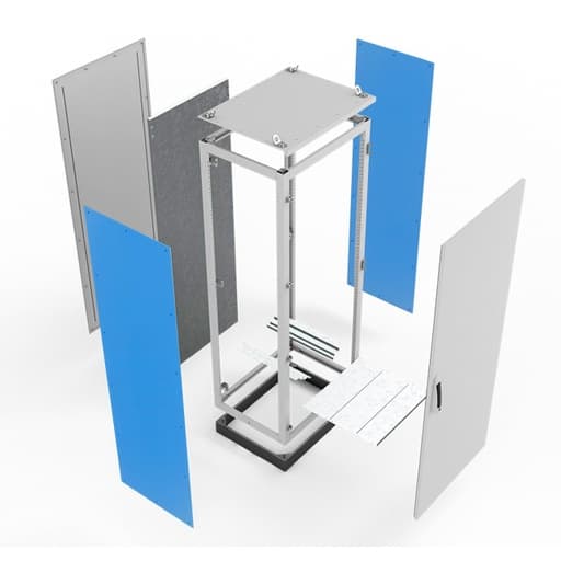Imagen referencial de la serie: Tapa lateral TIBOX ARSP 208 · Ar9000 - 2 unidades (H:2000 D:800mm) (ARSP-208)
