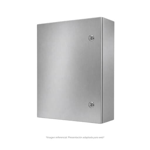 Imagen referencial de la serie: Tablero de acero inoxidable para adosar TIBOX STX5 725 · 700x500x250mm con PB IP66 (STX5-725)