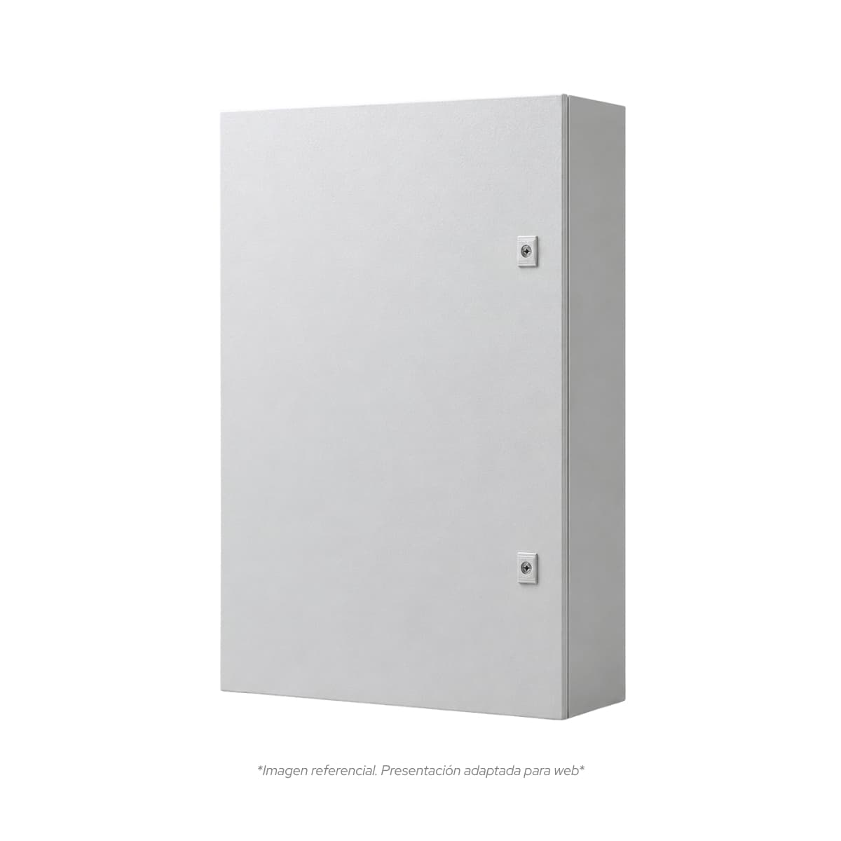Imagen referencial de la serie: Tablero metálico para adosar TIBOX ST5 725 · 700x500x250mm IP66 RAL7035 (ST5-725)